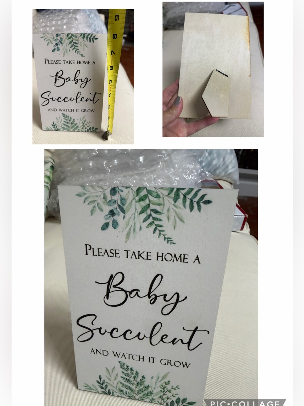 Oh Baby Floral Baby Shower Decorations and Games - Picture 6 of 7